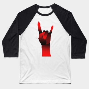 Rock sign Baseball T-Shirt